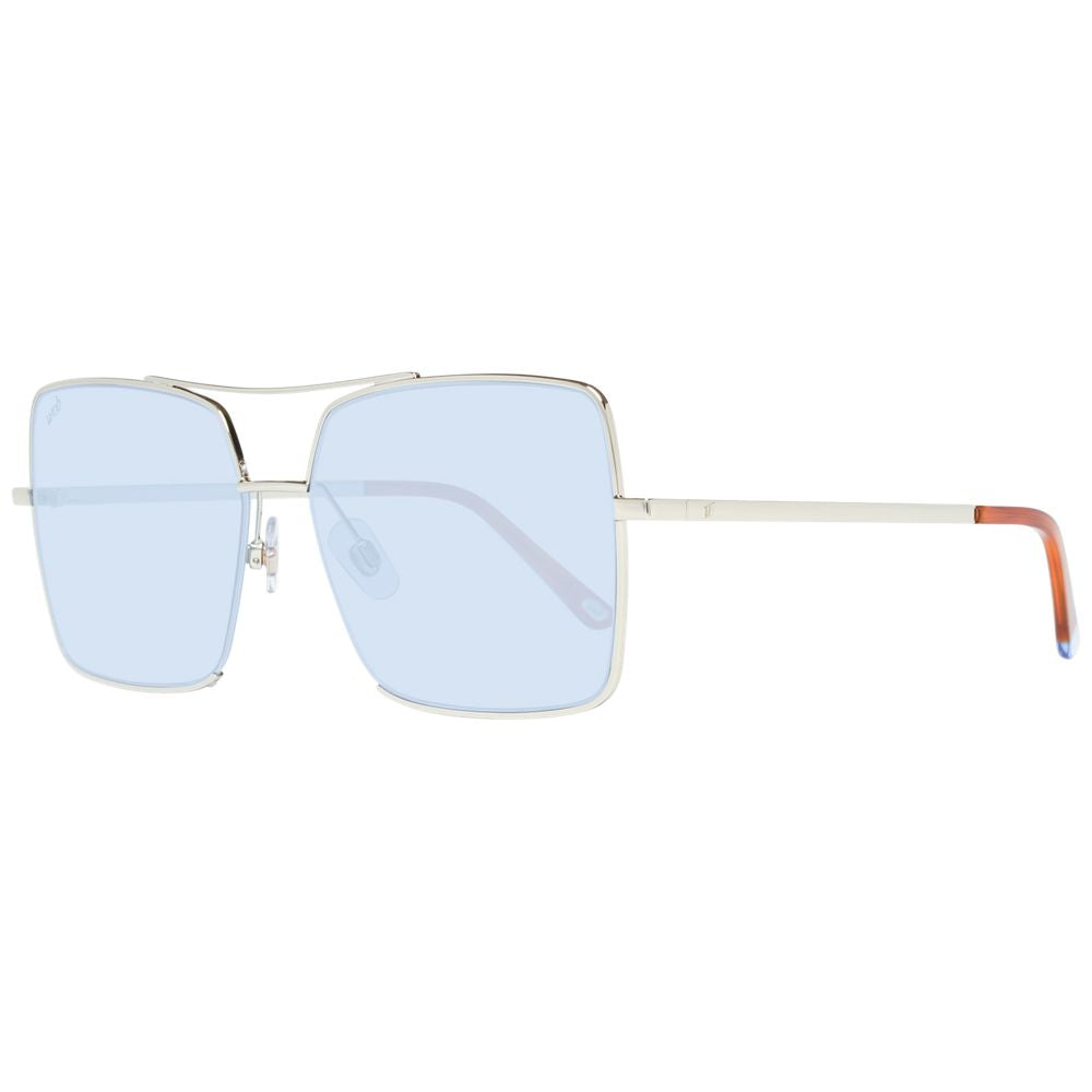 Web Gold Metal Sunglasses