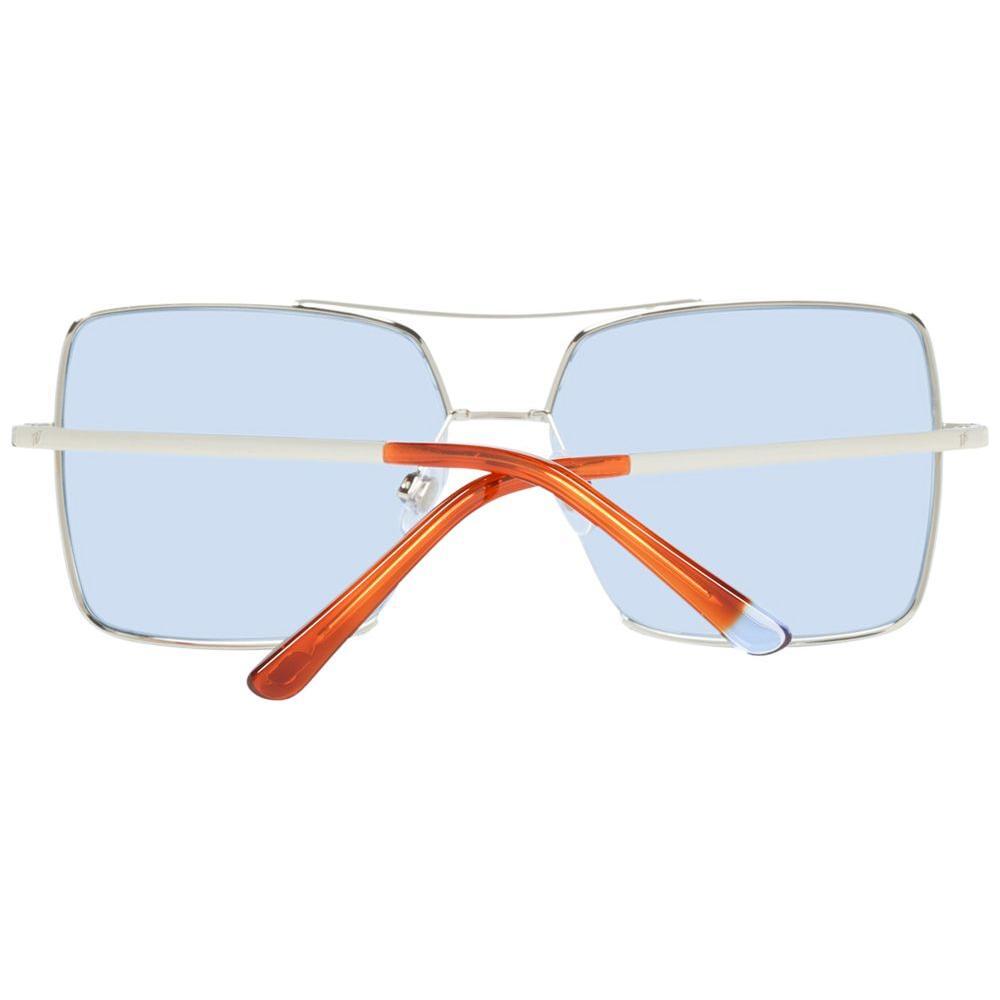 Web Gold Metal Sunglasses