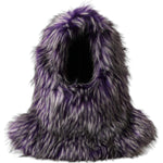 Dolce & Gabbana Purple Faux Fur Whole Head Wrap Hat HAT9566-57