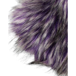 Dolce & Gabbana Purple Faux Fur Whole Head Wrap Hat HAT9566-57