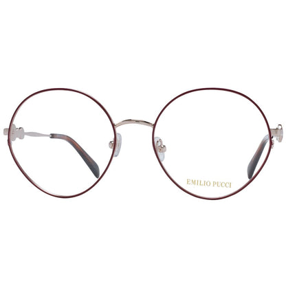Emilio Pucci Red Metal Glasses (Frames)