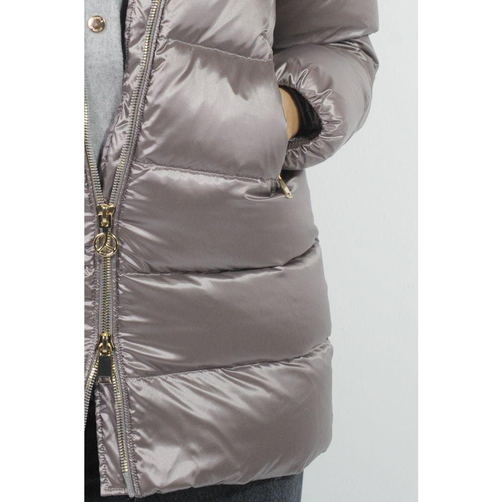 People Of Shibuya Grigio Poliestere Women's Quilted Jacket
