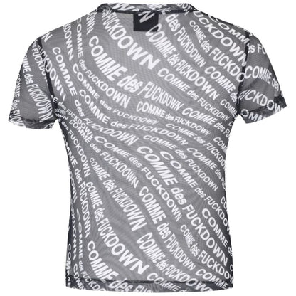 Comme Des Fuckdown Black Polyester Women T-Shirt