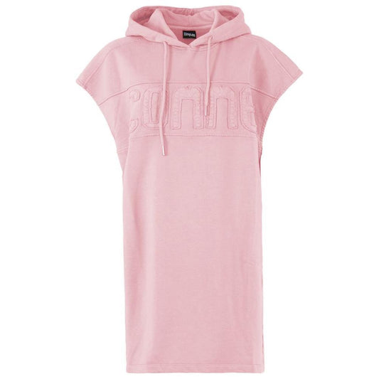 Comme Des Fuckdown Pink Cotton Dress CO-13608-M