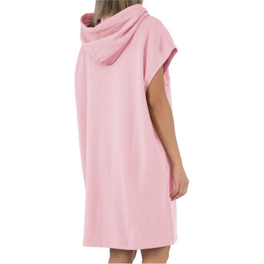 Comme Des Fuckdown Pink Cotton Dress CO-13608-M