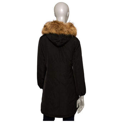 Baldinini Trend Black Polyester Women Jacket