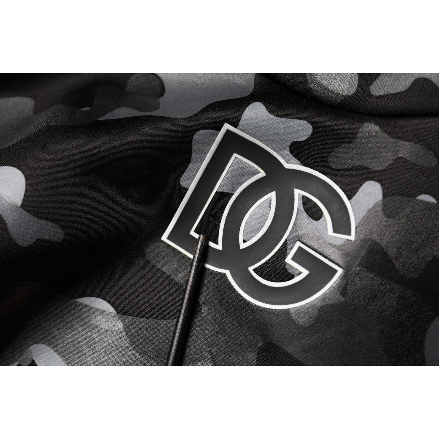 Dolce & Gabbana Black Camouflage Round Neck Sweatshirt Sweater TSH86622-42