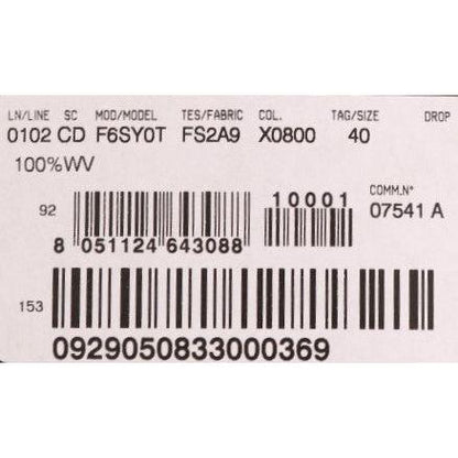 Dolce & Gabbana Gray Polka Dotted Sheath Wool Dress