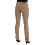 Costume National Beige Super Slim Fit Denim Delight Jeans & Pants Costume National Dim Gray