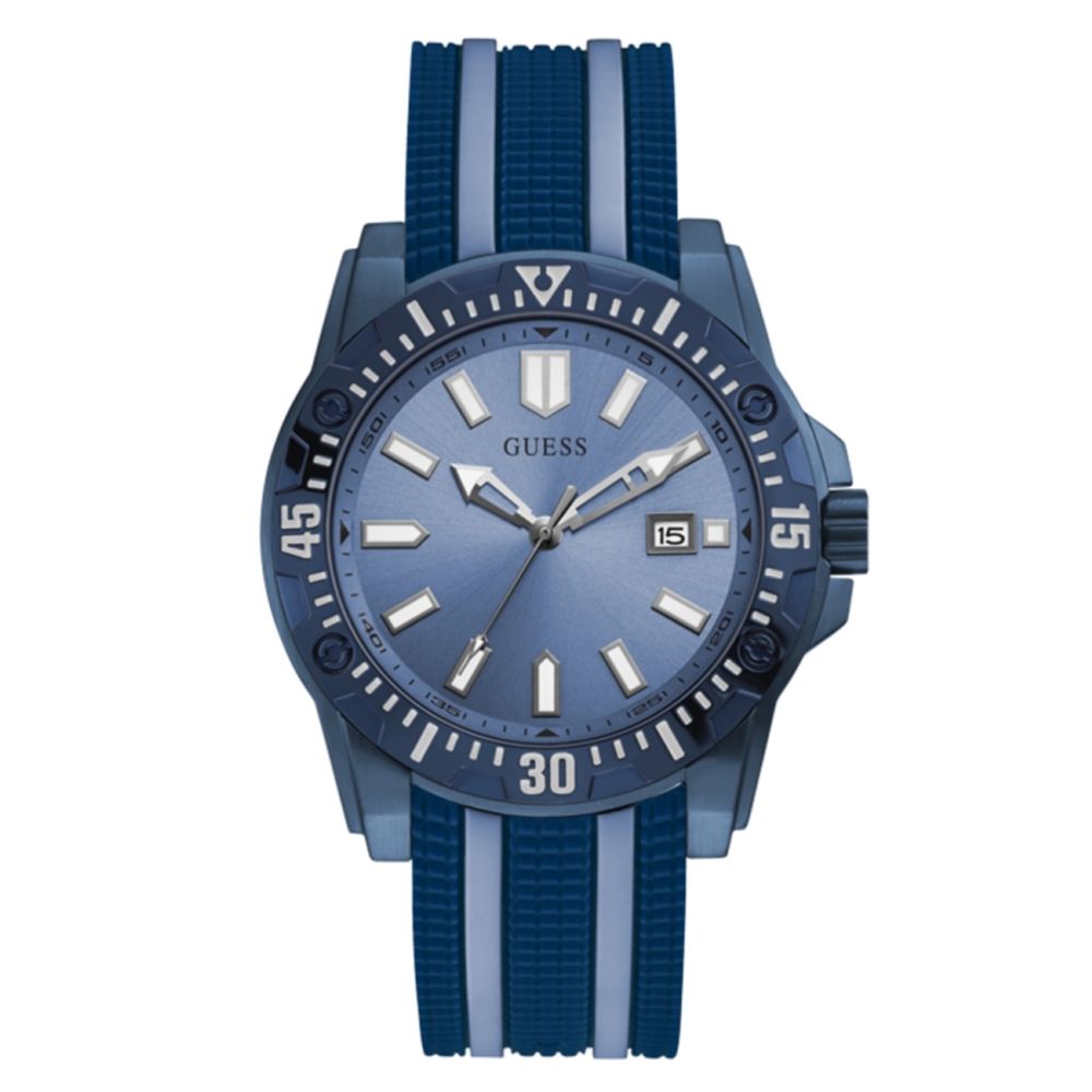 Guess Blue Synthetic Sport Watch