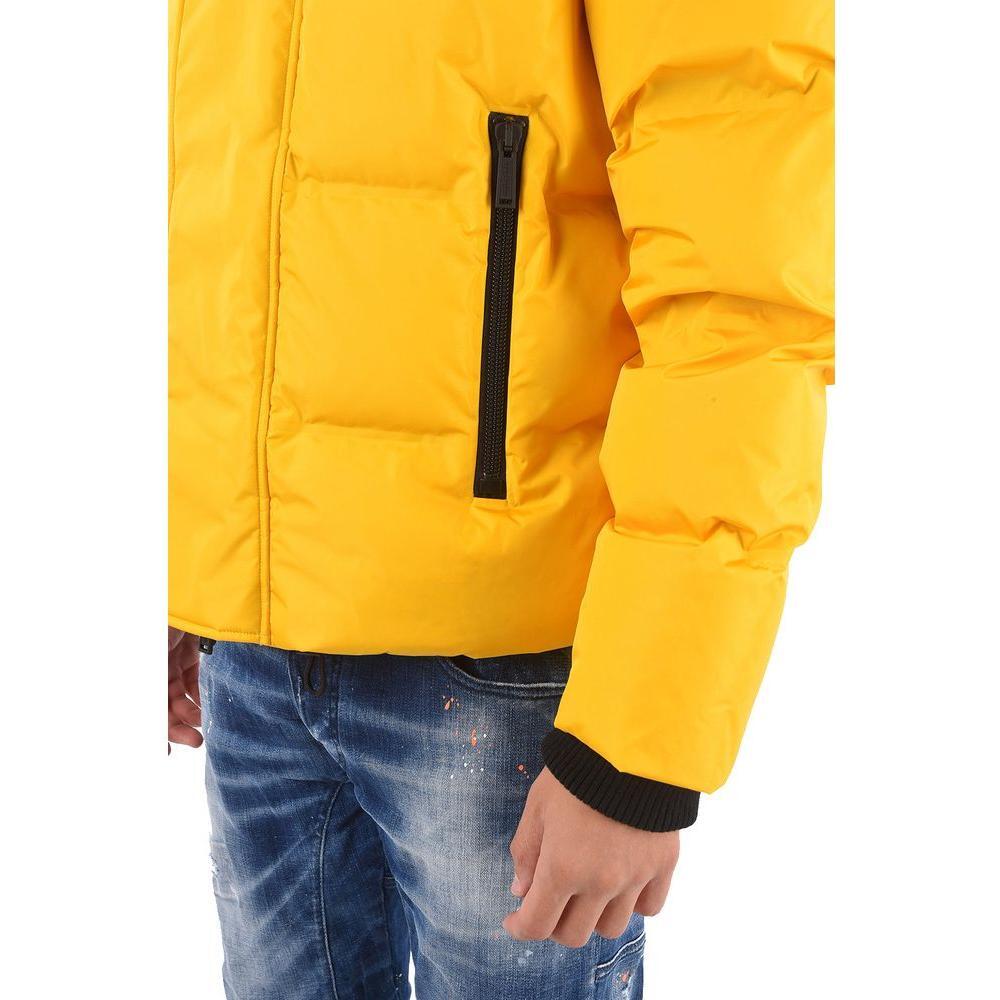 Dsquared² Yellow Nylon Jackets & Coat