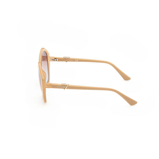 Guess Beige Injected Sunglasses Guess Tan