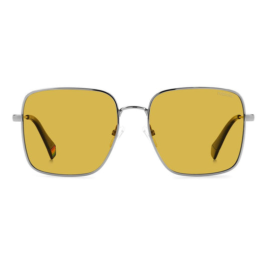 Polaroid Gray Metal Sunglasses Polaroid Dark Khaki