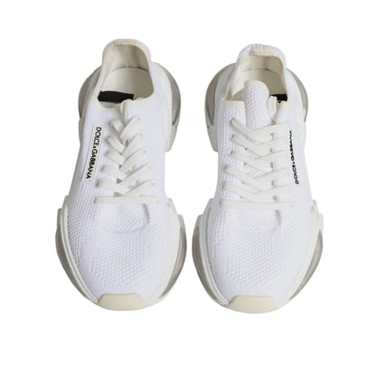 Dolce & Gabbana White Airmaster Low Top Men Sneakers Shoes