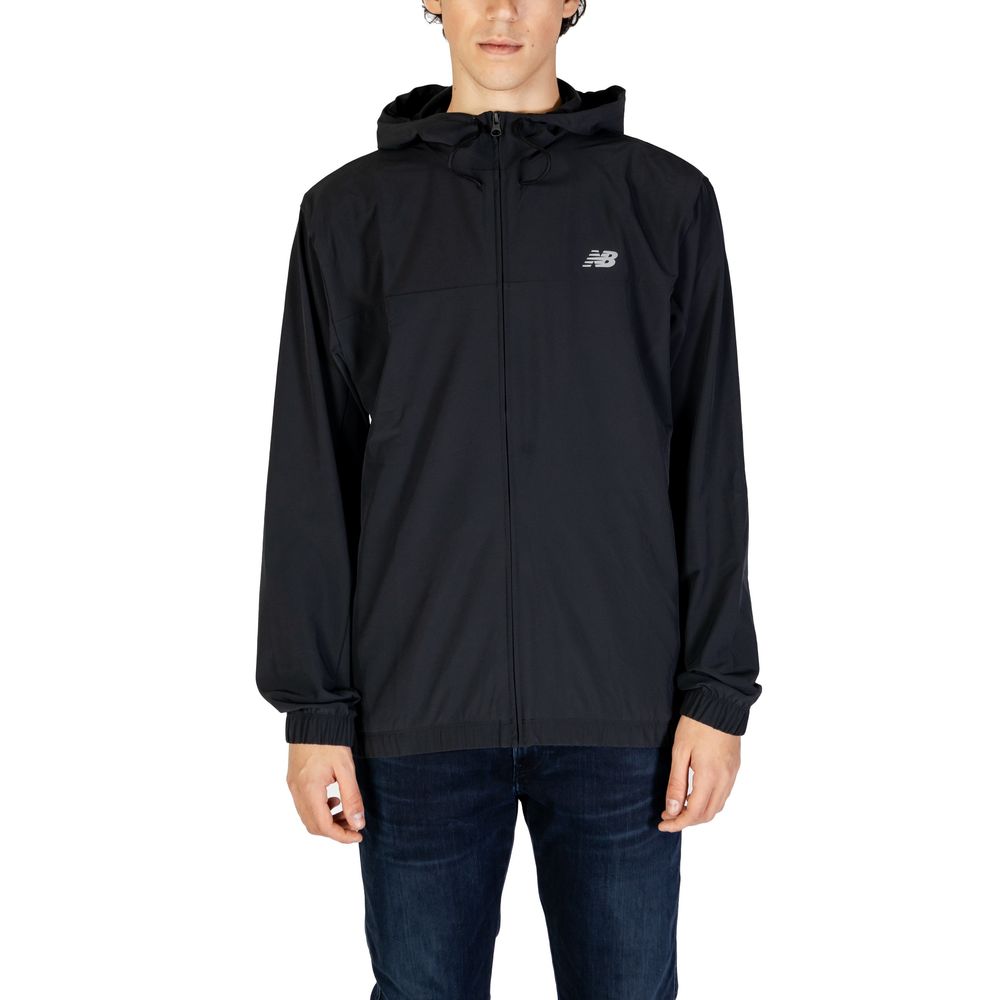 New Balance Black Recycled Polyester Shell Jacket