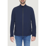 Suns Blue Nylon Jackets & Coat