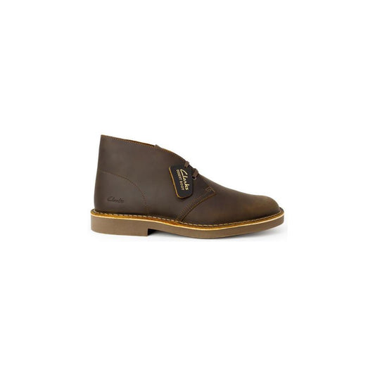 Clarks Brown Leather Boot CL-9954100140-EU44/US11