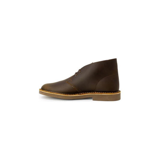 Clarks Brown Leather Boot CL-9954100140-EU44/US11