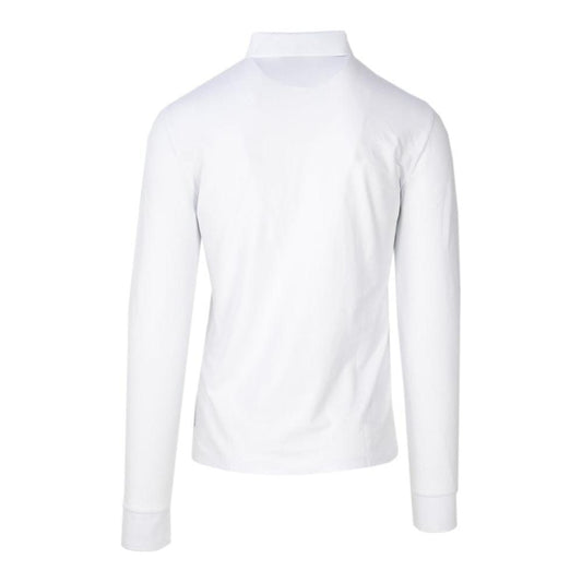 Armani Exchange White Cotton Long Sleeve AR-2160700008-IT52 | XL
