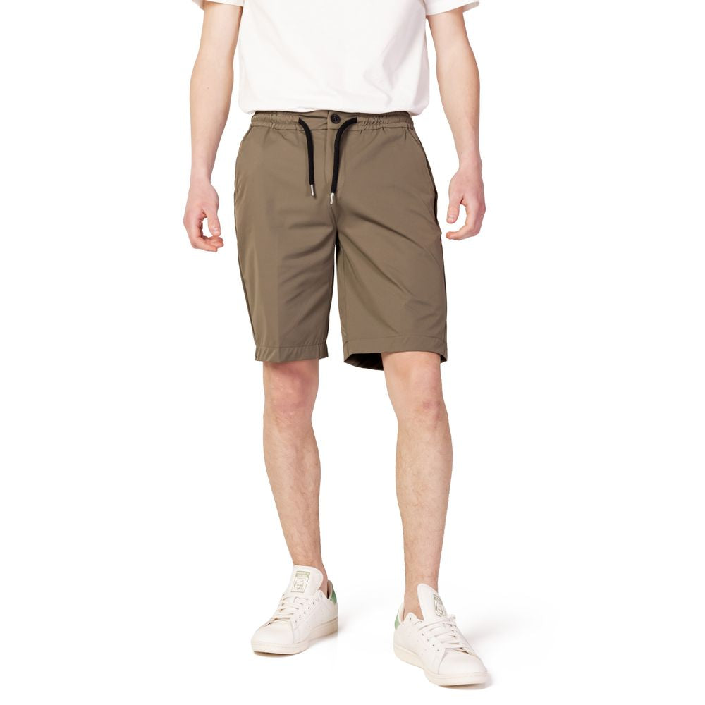 Suns Green Nylon Bermuda Shorts
