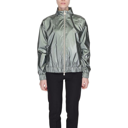 Suns Green Polyester Jackets & Coat SU-14178602482-IT42|M