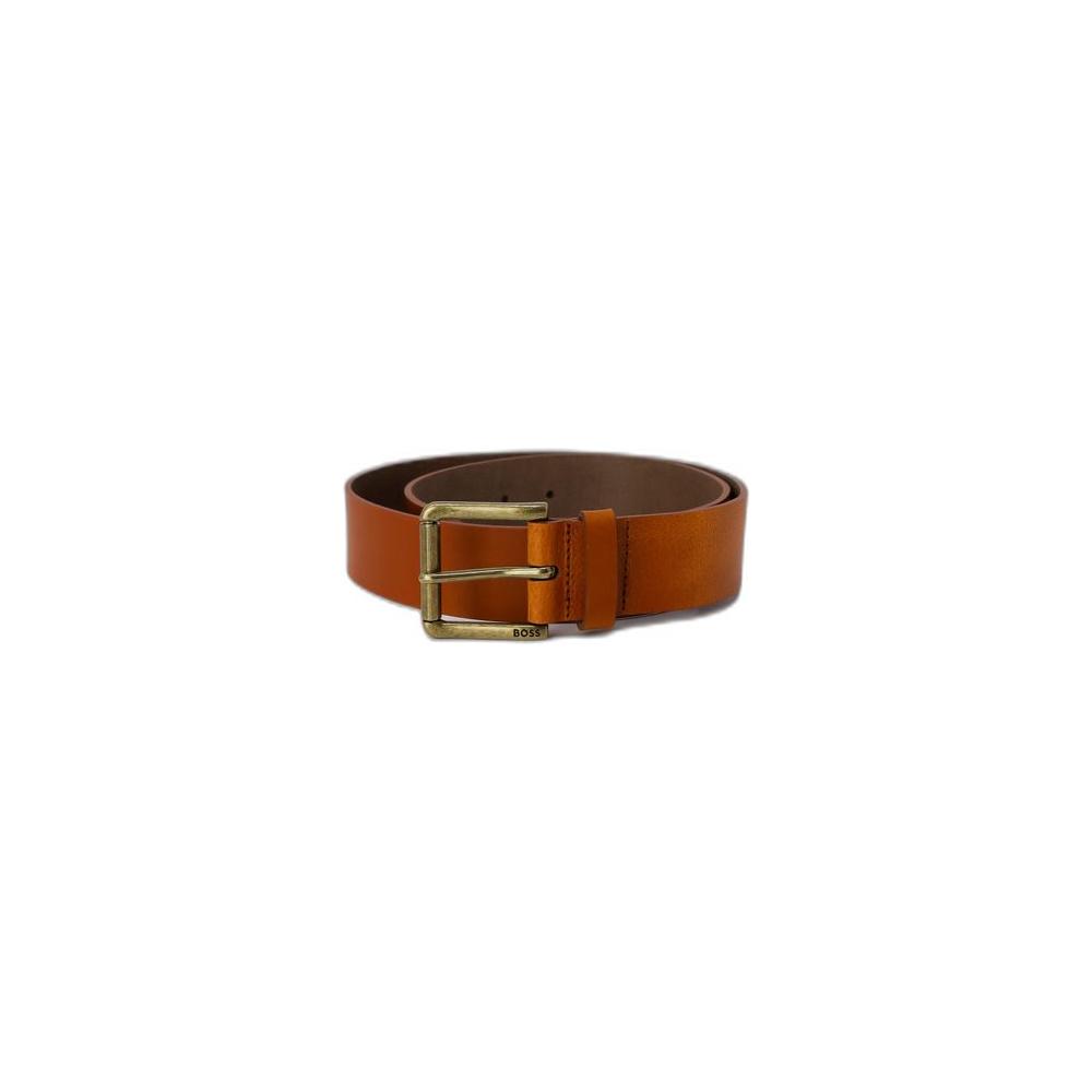 Hugo Boss Beige Leather Belt