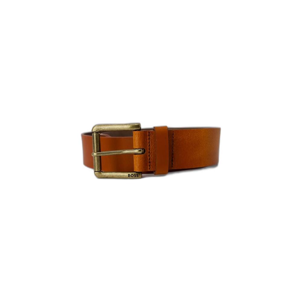 Hugo Boss Beige Leather Belt