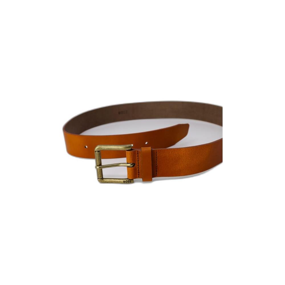 Hugo Boss Beige Leather Belt