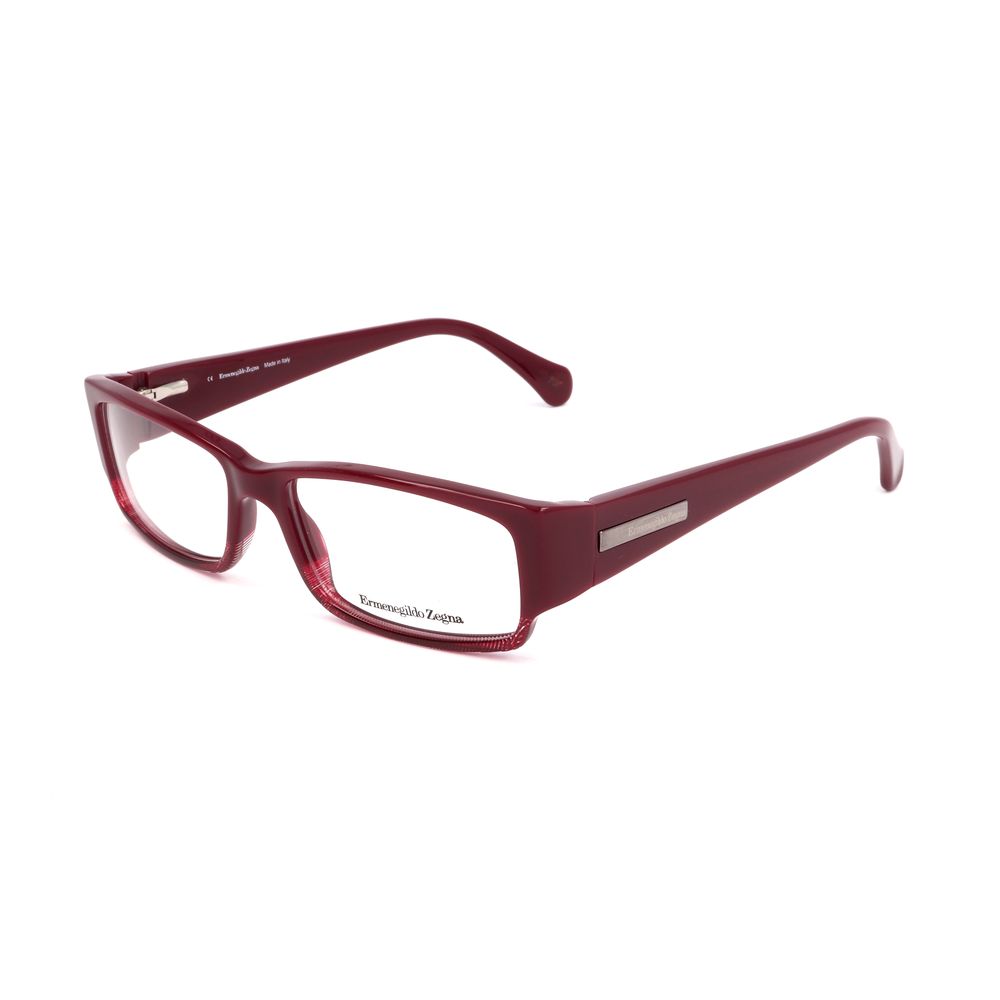 Ermenegildo Zegna Red Plastic Frames unisex glasses, model VZ353509M8, in red color. Measures: 53/16/135 mm.
