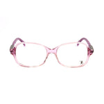 Tod's Multicolor Acetate Frames in pink color, women's glasses with 55/16/135mm measurements.