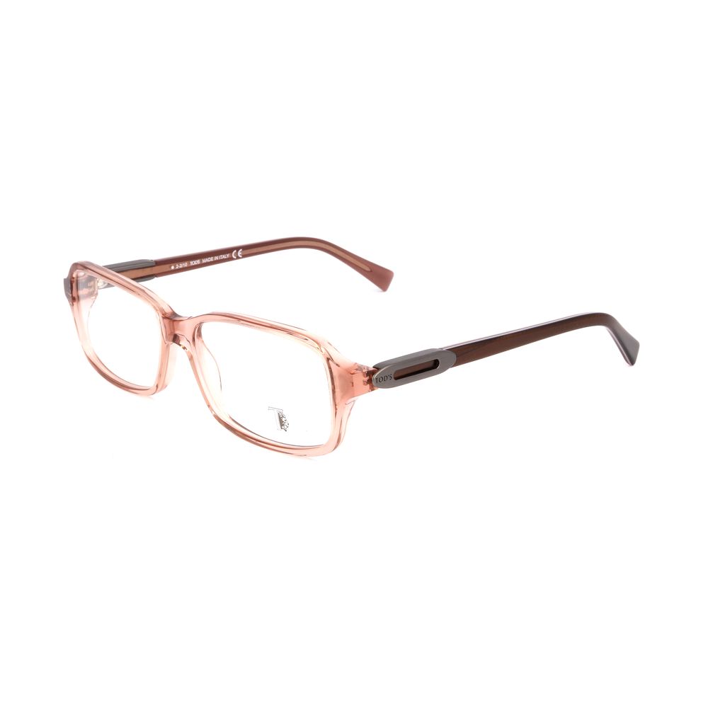 Alt Tag: Tod's Multicolor Acetate Frames in pink, elegant women's glasses with dimensions 54/15/135 mm, crafted from acetate material.