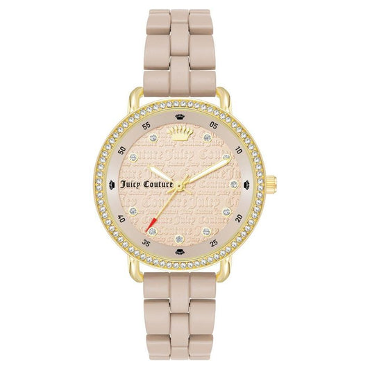 Juicy Couture Beige Metal Watch Juicy Couture Light Gray
