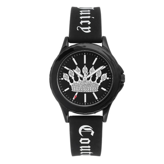 Juicy Couture Black Synthetic Bracelet Watch