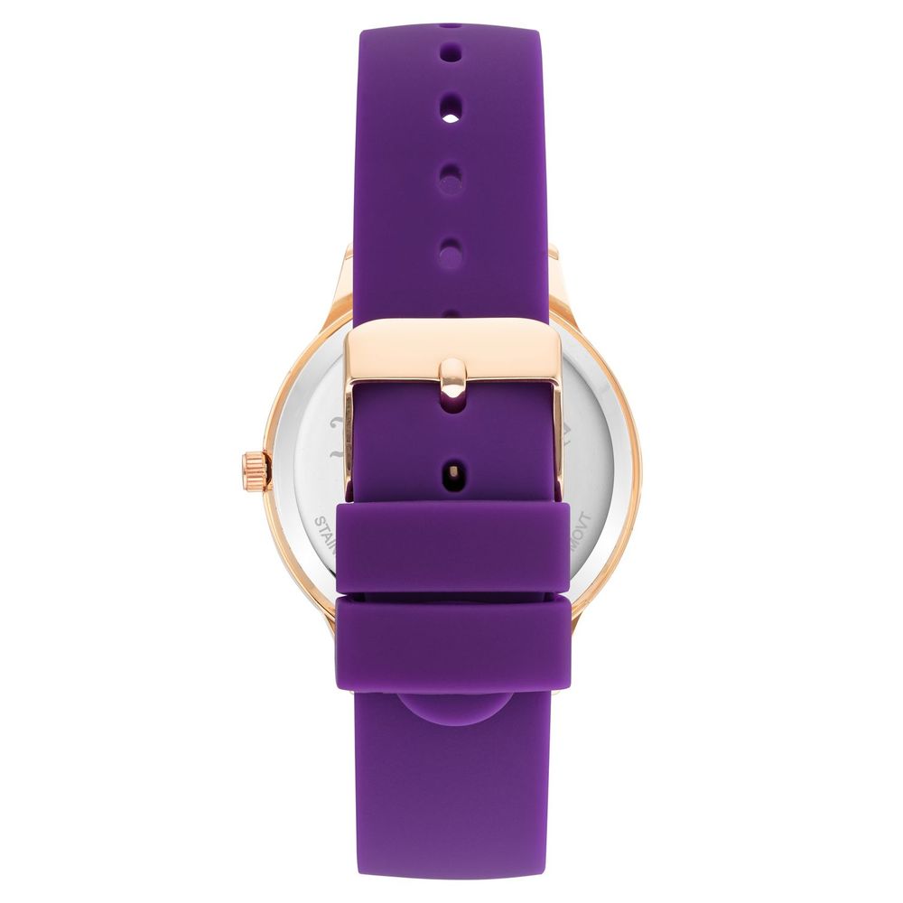 Juicy Couture Purple Synthetic Dress Watch