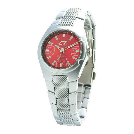 Chronotech Silver Stainless Steel Dress Watch