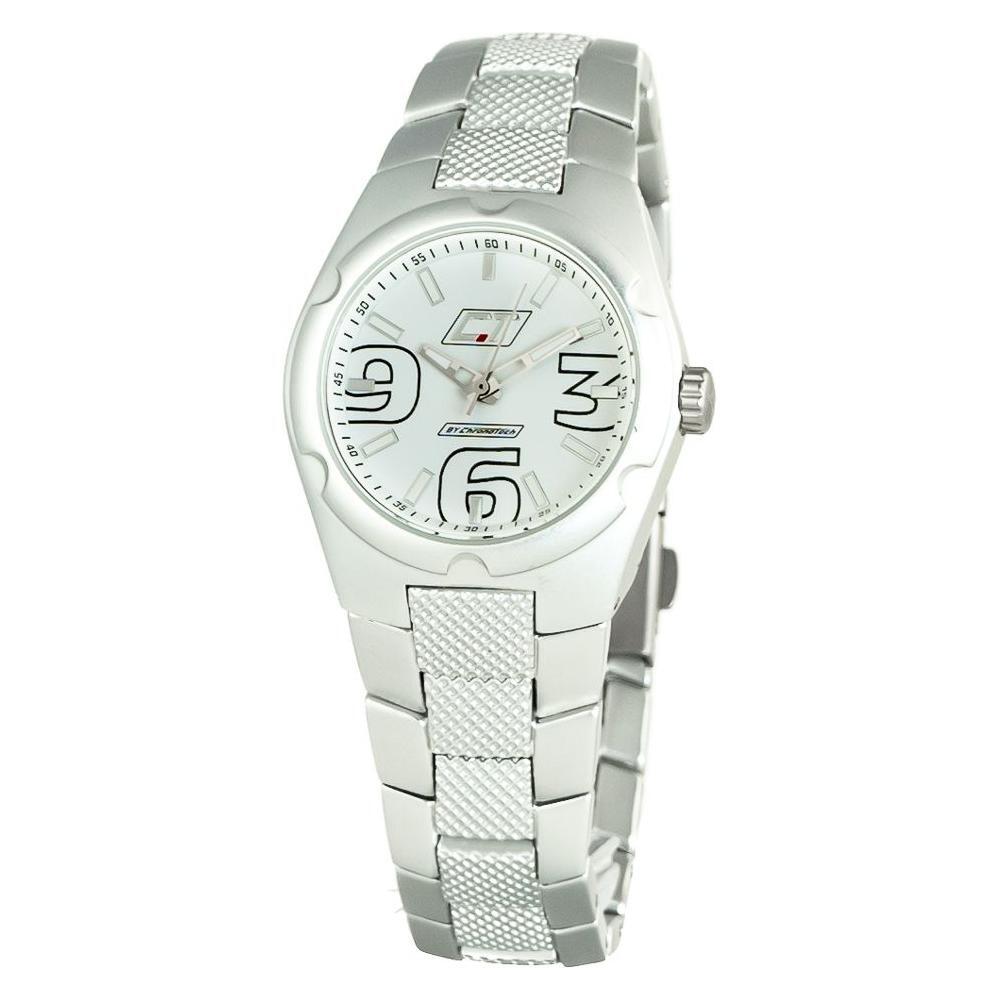 Chronotech Silver Stainless Steel Watch CHCC7039L05MAC