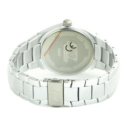 Chronotech Silver Stainless Steel Watch