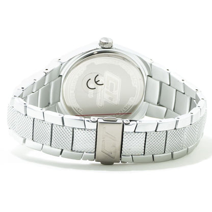 Chronotech Gray Aluminum Dress Watch