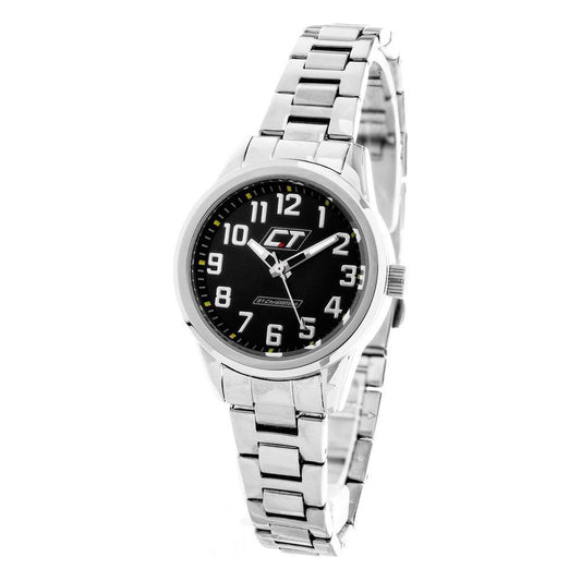 Chronotech Silver Stainless Steel Dress Watch