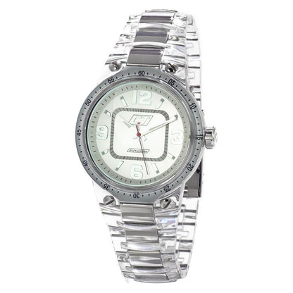 Chronotech Transparent Polycarbonate Dress Watch