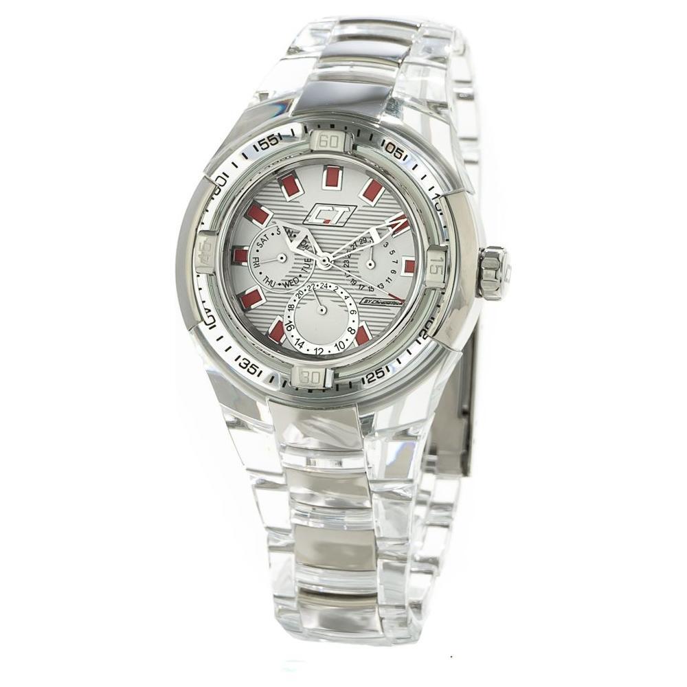 Chronotech Transparent Polycarbonate Bracelet Watch