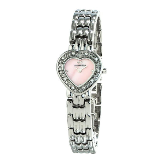 Chronotech Silver Stainless Steel Dress Watch