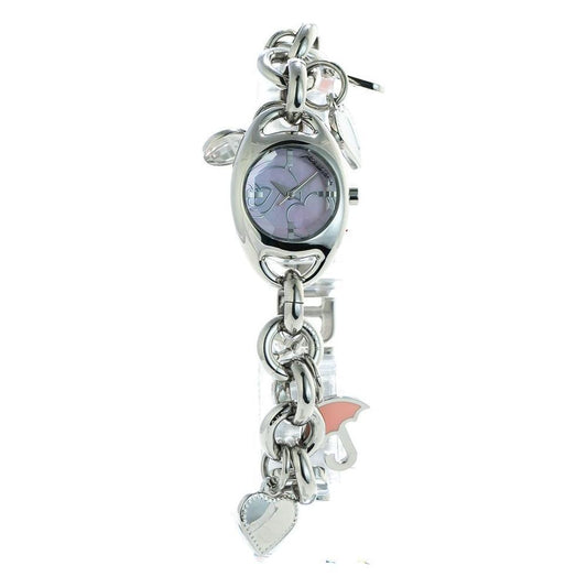 Chronotech Silver Stainless Steel Dress Watch