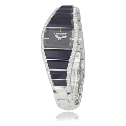 Chronotech Silver Stainless Steel Dress Watch