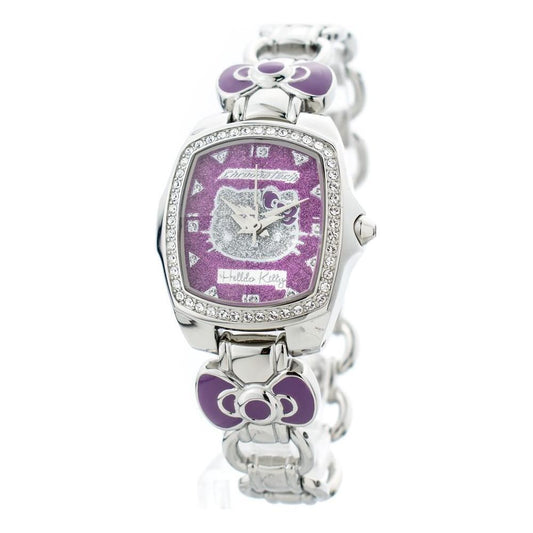 Chronotech Silver Stainless Steel Dress Watch