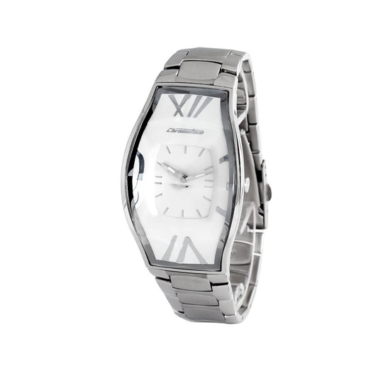 Chronotech Silver Stainless Steel Dress Watch