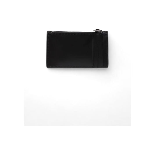 Calvin Klein Black Leather Wallet Calvin Klein White Smoke