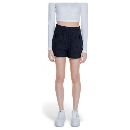 Only Black Cotton Short