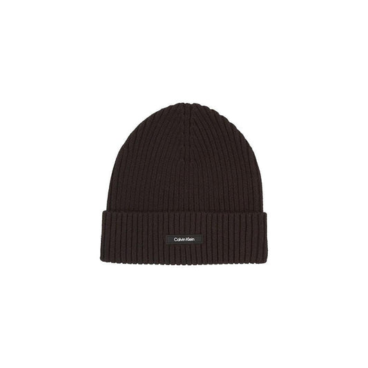 Calvin Klein Black Organic Cotton Caps Baseball Hat CA-15182100009-UNI