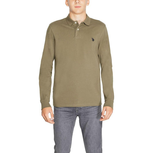 U.S. POLO ASSN. Green Cotton Long Sleeve 1728,71956299936,Clothing,Green,IT44 | S,IT46 | M,IT52 | XL,IT54 | XXL,Men,Men - Clothing,New with tags,T-Shirts - Men - Clothing,U.S. POLO ASSN. U.S. POLO ASSN. US-15187600149-IT44 | S